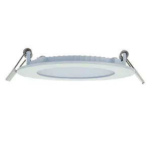 Luminosa Siriodisc Recessed Downlight 6W Matt White Paint & Frosted Acrylic