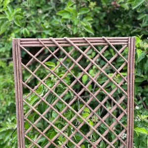 Set of 3 Willow Trellis Framed Panel (120cm x 45cm)