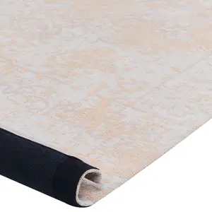 Cotton Area Rug 140 x 200 cm Beige BEYKOZ