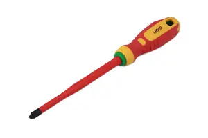 Laser Tools 8449 VDE 1000V Insulated Phillips Screwdriver PH3 x 150mm