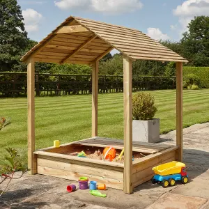 Rowlinson Parkland Sandpit with Roof