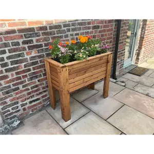 Traditional Somerford Deep Root Large Wooden Planter