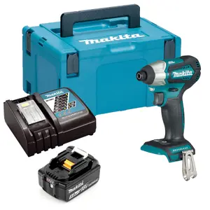 Makita DTD155RT 18v LXT Cordless Brushless Impact Driver Assist Mode 1 x 5.0ah