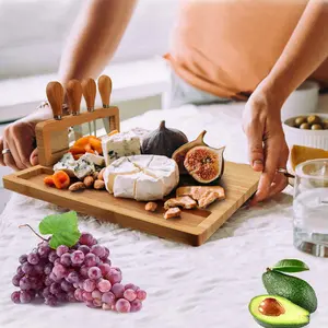 Brayden Studio Londono Bamboo Cheese Board