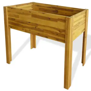 Berkfield Raised Garden Raised Bed Solid Acacia Wood