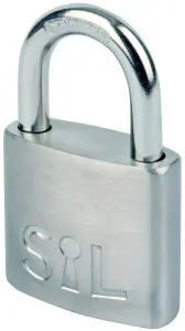 Smith & Locke Stainless steel Open shackle Padlock (W)40mm