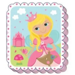 Amscan Woodland Princess Notepad Pink/Multicoloured (One Size)