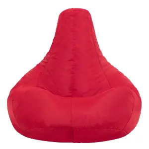 Veeva Recliner Indoor Outdoor Bean Bag Red Bean Bag Chair