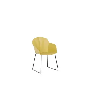 Bridgens Dining Chair (Set of 2) Yellow