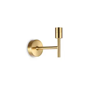 Luminosa Set Up Wall Lamp Brass Without Shade