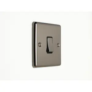 Enhance Range Black Trim Wall Mounted Light Switch