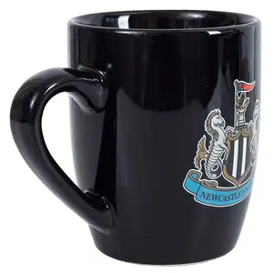 Newcastle United FC Crest Mug Black/White/Blue (One Size)