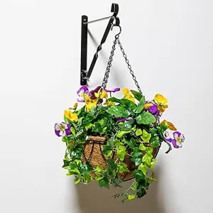 Primrose Simple Hanging Basket Bracket Hook Wall Hanging Brackets 28cm