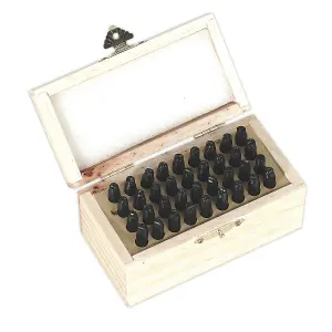 Sealey Letter & Number Punch Set 36pc 4mm AK9296