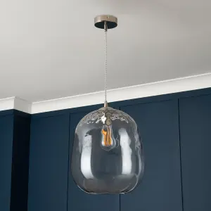 Litecraft Visconte Minori Nickel Ceiling Pendant