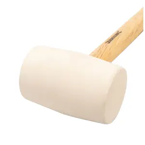 Silverline (633608) White Rubber Mallet 16oz (454g)