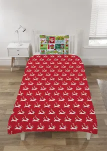 The Grinch 12 Days of Christmas Duvet Cover Set