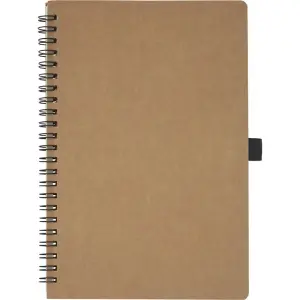 Bullet Cobble Stone Paper A5 Wirebound Notebook Natural (A5)