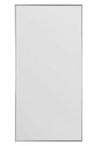 MirrorOutlet The Artus Silver Aluminium Edged Wall Mirror 200CM X 100CM