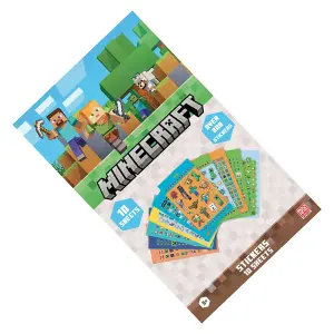 Minecraft Characters Stickers Set (Pack of 800) Multicoloured (One Size)