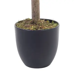 122cm Artificial Schefflera Arboricola Tree in Black Pot for Decoration Living Room