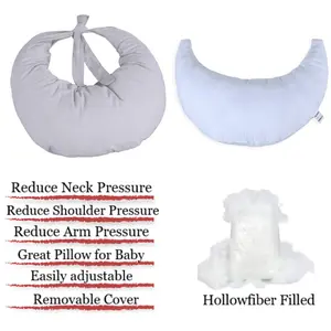 Baby Breast Feeding Pillow Newborn TC-200 Cotton Cover Nursing Maternity Pregnancy Baby Head Neck Support Cushion.