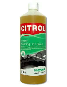 Clover Chemicals Citrol Lemon Washing Up Liquid 1l