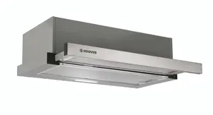 Hoover H-Hood 100 HHT6300/2X/1 / 36901789 Telescopic Cooker hood (W)60cm - Stainless steel effect