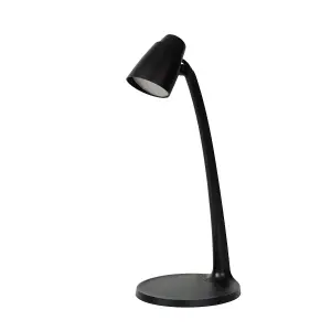 Lucide Ludo Classic Desk Lamp - LED - 1x4,5W 3000K - Black