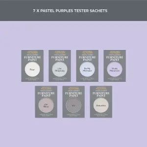 Rust-Oleum Purple Satin Furniture Paint Tester Samples - 10ml