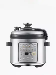 Sage The Fast Slow GO Brushed Stainless Steel Slow Cooker, Silver