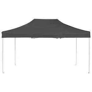 Berkfield Professional Folding Party Tent Aluminium 4.5x3 m Anthracite