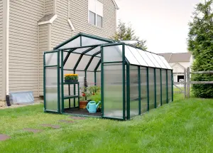 Palram - Canopia Hobby Gardner Green 8x12 Greenhouse