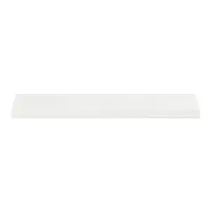 GoodHome Cusko White Rectangular Floating shelf (L)80cm x (D)23.5cm