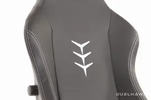 Duelhawk Ultra Jetblack Leather Gaming Chair