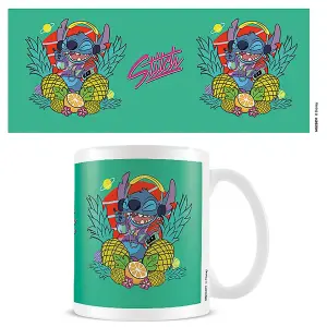 Lilo & Stitch Youre My Fave Mug Green/Yellow/Orange (One Size)