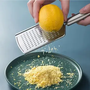 Stainless Steel Paddle Grater Compact Cheese Grater Zest Food Shredder Utensil