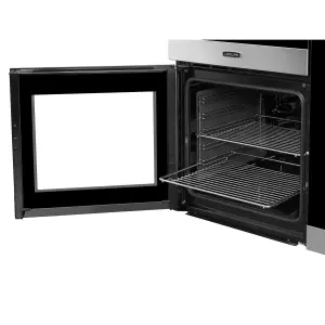 Leisure CS90D530X Freestanding Electric Range cooker with Induction Hob - Stainless steel effect