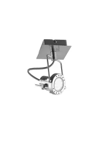 Luminosa SPOT LED Single Spotlight Nickel 400lm 2700K 12x16cm