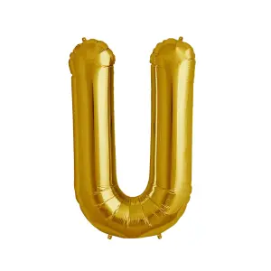 NorthStar 34 Inch Gold Balloon Letters Gold (U)