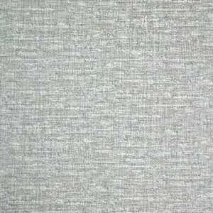 Loom Luxe Wallpaper in Soft Blue and Grey