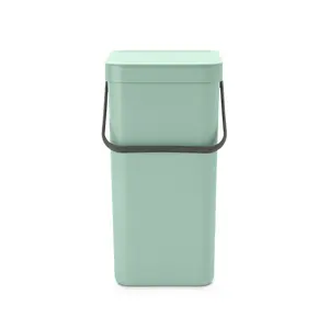 Brabantia Sort and Go 16 Litre Recycling Bin Jade Green