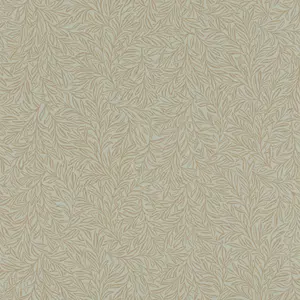 Salisbury Leaves Wallpaper Duck Egg/Gold Rasch 552348