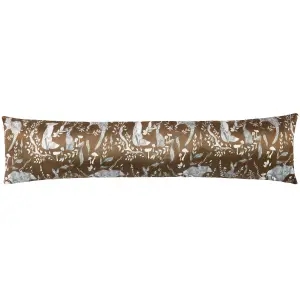 furn. Buckthorn Woodland Velvet Draught Excluder