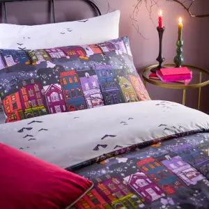 furn. Creepy Town Reversible Duvet Set