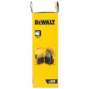 Dewalt DT5929 29 Piece HSS Extreme Metal Drill Bit Set + Case DT5929-QZ