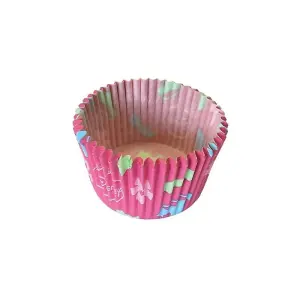 Disney Princess Summer Muffin and Cupcake Cases (Pack of 24) Pink (One Size)