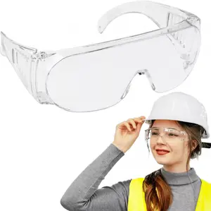 Safety Glasses Protective Anti-Fog Vent Glasses Eye Protection Lab Work PPE Wear