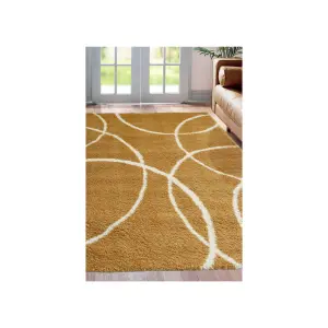 Snug Collection Shaggy Rugs Bubbles Design   I110A