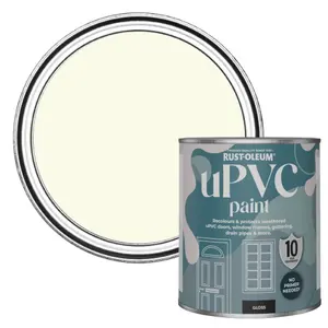 Rust-Oleum Shortbread Gloss UPVC Paint 750ml